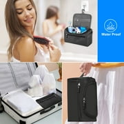 TSV Hanging Toiletry Bag, Waterproof Cosmetics Bag, Bathroom Dopp Kit, Shaving Bag for Men