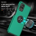thumbnail image 2 of JTCASES for Samsung Galaxy A12 5G Case, Car Mount Bracket 2-layer Hybird Shockproof PC TPU Anti-fall Slim Fit Lightweight Magnetic Cover for Samsung Galaxy A12 5G（6.5" 2020) - Darkgreen, 2 of 7