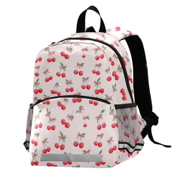 ALAZA Cherry with Bows School Backpack Elementary Student Bookbag