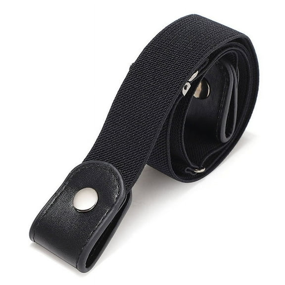 No Buckle Comfortable Elastic Belt,No Buckle Adjustable Waist Belt for Men Jeans Shorts Pants