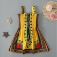 thumbnail image 5 of WIBACKER Toddler Kids Little Girls Boho Smocked Sundress Suspender Summer Dress Beach Dresses, 2T, 5 of 8