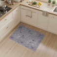 thumbnail image 2 of ODIKA 3'x5' Washable Throw Rug Delicate Lilac Blossom Scatter Design With Muted Transitional Motifs for Entryway, Kitchen, Mudroom, Stain Resistant, Low Profile, Non-Slip, 2 of 7