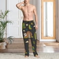 thumbnail image 2 of Naloa Funny Sloths In The Forest Pajama Pants Men, PJ Bottoms, Sleep & Lounge Pants-Large, 2 of 6