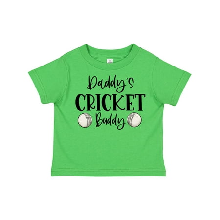 

Inktastic Daddy s Cricket Buddy Gift Toddler Boy or Toddler Girl T-Shirt