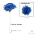 thumbnail image 4 of Claveles artificiales de Royal Imports, flores sintéticas de seda, para arreglos funerarios, ramos de boda, coronas de cementerio, manualidades, 100 tallos individuales de 5 pulgadas, color lavanda, 4 of 7