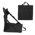 thumbnail image 1 of Silla de Mochilero Negro, Silla de Campamento de Cojín de un Hombro Portátil, Festivales de Campamento para eventos Deportivos Al Aire Libre Estadios de Conciertos Juegos, 1 of 7