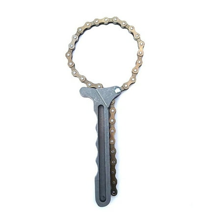 

Durable Oil Filters Remover Accessory Metal Car Engine Torque Chain Wrench