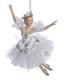 thumbnail image 1 of Kurt Adler 6.75" Snow Queen Ballerina Christmas Ornament, 1 of 3