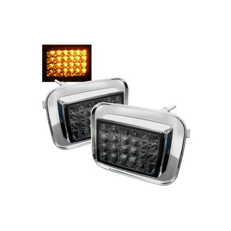 Hummer H2 Corner Lights - Xtune Hummer H2 Corner Lights Smoke CCL-HUMMER-SM