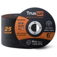thumbnail image 1 of Cut Off Wheels Truswe de 6 pulgadas, metal y acero inoxidable, 25 unidades, 1 of 5