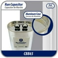 thumbnail image 6 of Appli Parts Run Capacitor for ac 30 Mfd uF (microfarads) 370VAC CBB65 Oval Universal fit for hvac and other applications 2-7/8in Wide 1-7/8in Depth 3-1/4 in High in Wide CON-30-370, 6 of 7