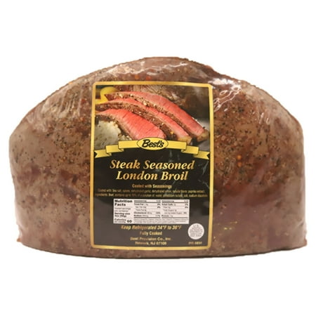 Best Brands Best Steakhouse London Broil, Round Beef (Contains 12g of Protein Per Serving), Refrigerated