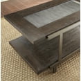 thumbnail image 5 of Steve Silver Terrell Coffee Table with Casters, Smokey Brown, 5 of 6
