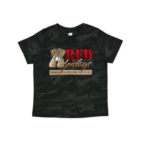 

Inktastic Red Fridays (boots) Gift Toddler Boy or Toddler Girl T-Shirt
