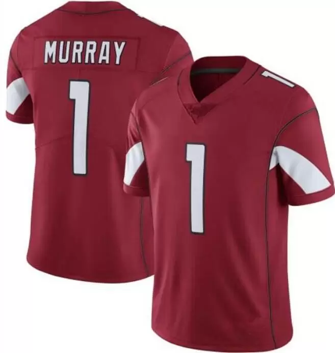 Wholesale 2023 Arizona Men 1 Kyler Murray Football jerseys 99 J.J. Watt 18  AJ Green stitched jersey From m.