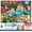 Multicolor, variant on MasterPieces 400 Piece Jigsaw Puzzle for Adults - Peeking Through - 18"x24"