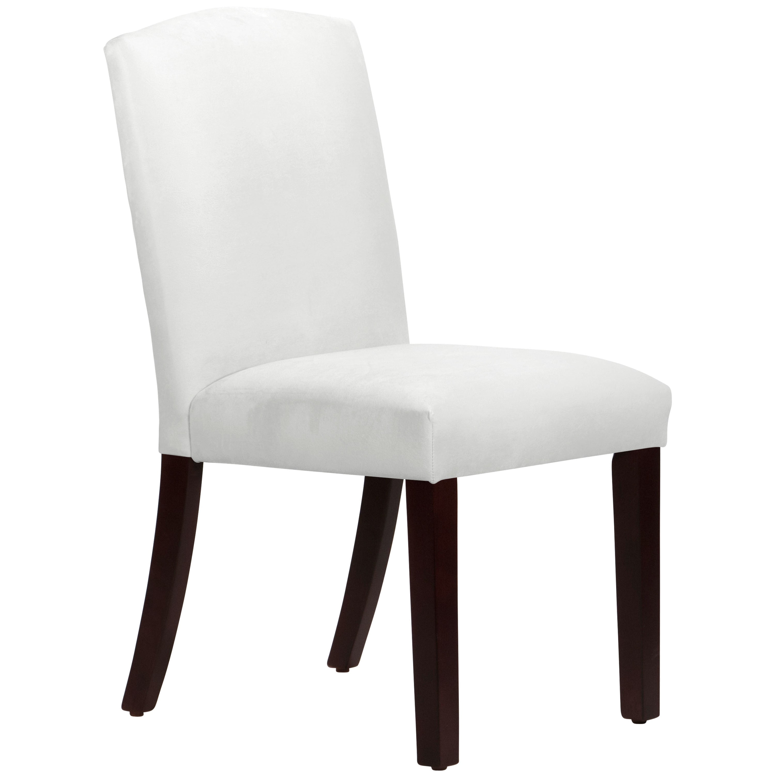 Skyline Furniture Velvet White Arched Dining Chair ... Skyline Furniture Velvet White Arched Dining Chair ... on {keyword}