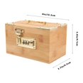 thumbnail image 4 of Shisuyan Retro Jewelry Container Synthetic Material Gift Box 1Pack 6.0In, 4 of 8