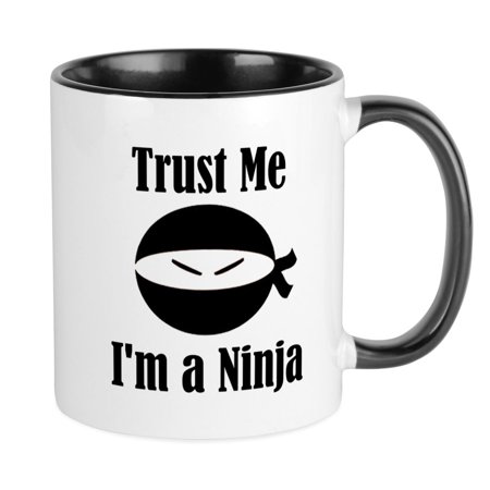 

CafePress - Trust Me I m A Ninja Mug - Ceramic Coffee Tea Novelty Mug Cup 11 oz