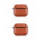 thumbnail image 4 of Seitruly Funda de cuero para auriculares, portátil, pequeña, profesional, funda para auriculares, mosquetón de repuesto para 3, marrón claro Type2 NO2, 4 of 6