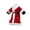#1, variant on Twfbrm Christmas Plush Red Dress Wine Bottle Cover Decorations,Santa Claus Snowman Wine Bottle Bag For Christmas Party Decoration