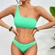 thumbnail image 4 of Underwire Trajes de Baño para las Mujeres Color Sólido Dos Piezas de Cintura Alta, Delgado Y Sexy Trajes de Baño de Bikini para Mujeres, 4 of 4