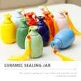 thumbnail image 5 of 2Pcs Medicine Powder Container Sealed Tea Canister Portable Pills Holder, 5 of 5