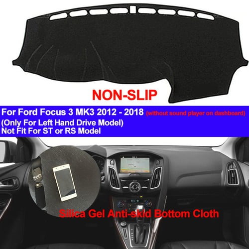 For Ford Focus 3 MK3 2012 - 2016 2017 2018 Dash Mat Dashboard Cover Pad Non-Slip New