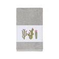 thumbnail image 5 of Authentic Hotel and Spa  Turkish Cotton Cactus Embroidered Light Grey 8-piece Towel Set, 5 of 5