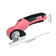 thumbnail image 5 of Sylvtty Cordless Cardboard Cutter Electric Fabric Shears High-Speed Motor Lightweight Design Rechargeable Rotary Cutter, 5 of 6