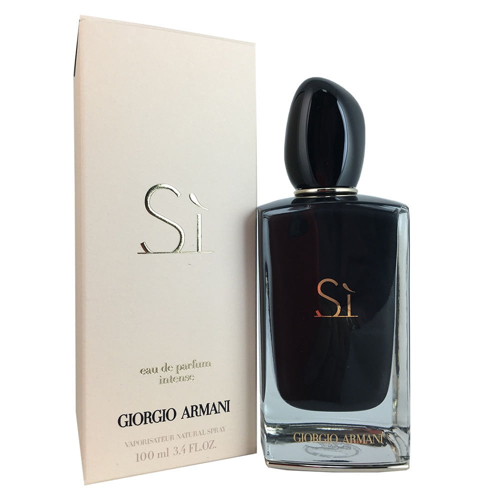 Giorgio Armani Si Intense Eau De Parfum Spray for Women 3.4 oz in Bahrain at BHD 56 Rating 5