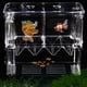 thumbnail image 1 of Caja de Cría de Peces Caja de Aislamiento de Tanque de Cría de Acrílico de Doble Capa Caja de Eclosión Desmontable Transparente para Camarones Guppy, 1 of 5