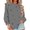 Grey, variant on Bovemsi Womens Sweatshirts Women's Sports Shirt With Star Pattern Pullover Round Neck Long Sleeved Autumn Top Fall Fashion Outfits 2025 Clothes