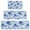 Pioneer Flower Floral-2, variant on Pioneer Flower Floral Print Pattern Kitchen Rugs Sets Of 3,Kitchen Runner Rugs Non Skid Washable,Decorative Kitchen Floor Mats for Kitchen,Sink,Laundry,17"x30" 17"x47" 17"x59"