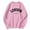 Pink, variant on Womens Fashion Casual Long Sleeve Crew Neck Sweatshirts Printed Pullover Hoodless Sweatshirts Top Drawstring Pullover Hoodie Women Warm Christmas Hoodie Zip up Hooded Sweatshirt Women Zippe Hot