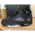 thumbnail image 3 of Ni - ke Ni - ke Air Jordan 5 Low Retro 8 WINGS Heritage Class 2020 2021 WF Black Gold NWB, 3 of 5