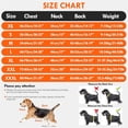 thumbnail image 2 of HQREA Winter Dog Onesie Pajamas Stretchy 4-Legged Medium Large Dog Loungewear Jumpsuit Clothing, 2 of 6