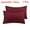 Burgundy, variant on Unique Bargains Pillowcases Soft 1800 Microfiber Pillow Shams No Zipper