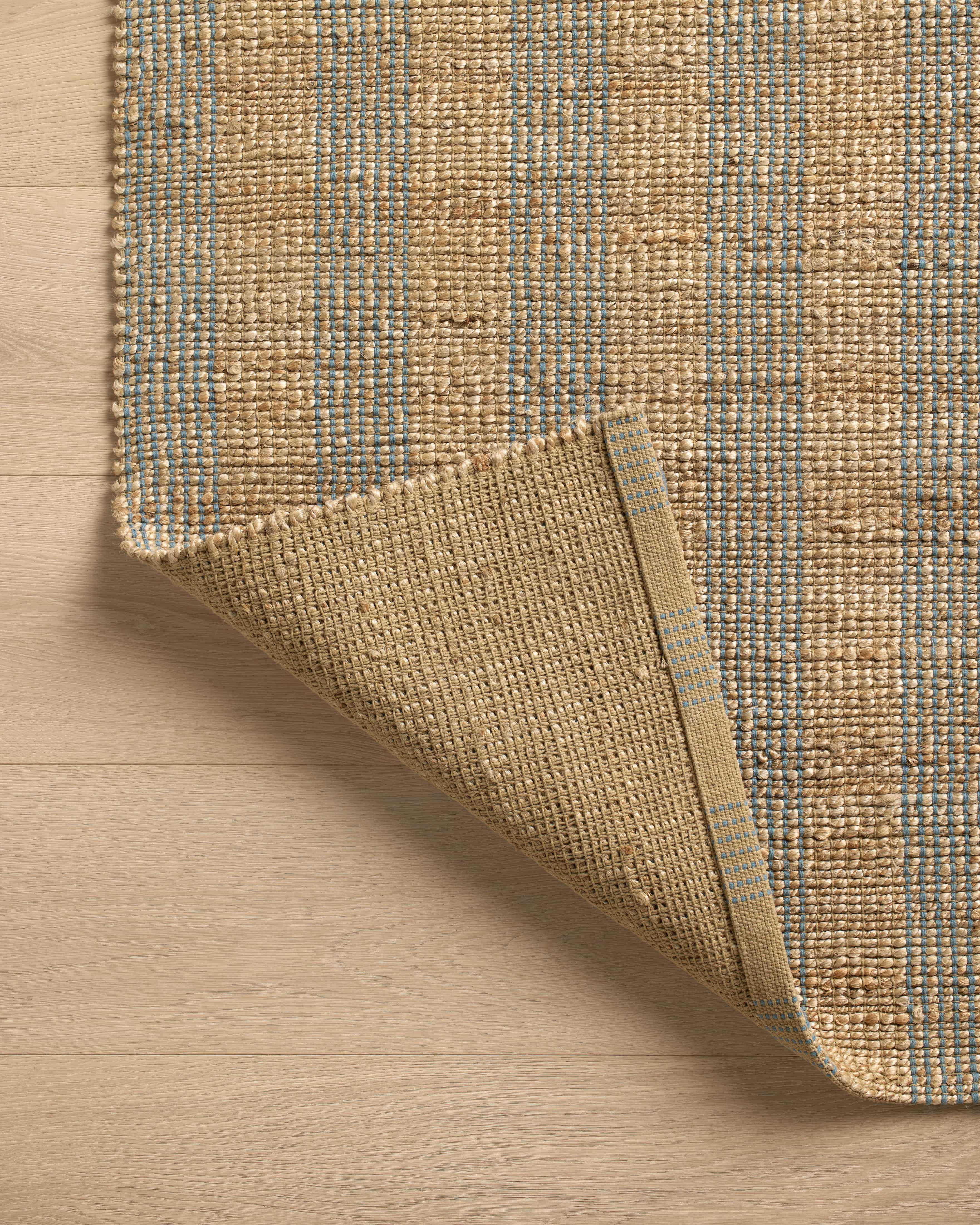 Chris Loves Julia x Loloi Judy Natural / Sky 8'-6" x 11'-6" Area Rug