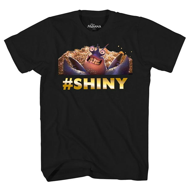 Disney Disney Mens Moana Tamatoa Shiny Crab Adult T Shirt Medium Walmart Com Walmart Com