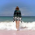 thumbnail image 2 of Hombre Polilla Toalla de playa de secado rápido con diseño temático, regalo para mujeres y niñas, ideal para cumpleaños, fans, amantes de la música, uso en la playa o al aire libre, 78 × 180 cm, 2 of 6