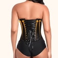 thumbnail image 3 of MIUOWANP Sequin Bodysuit for Women Women's Street Wrap Fashion Heavy Duty Bustier Corset Corset Sequins Underwear Short Versatile Wrap Bra, 3 of 4