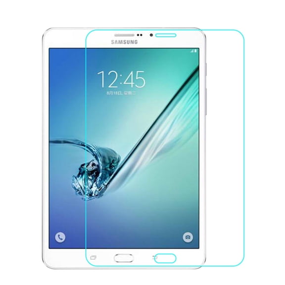(2 Pack) Galaxy Tab S2 8.0 T715 T710 Screen Protector, Allytech Crystal Clear Bubble Free Anti-Fingerprint Anti-Scratch Tempered Glass Screen Protector for Samsung Galaxy S2 8.0 Inch T715 T710