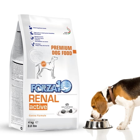Forza10 Active Kidney Renal, Fish Flavor, Dry Food for Dogs, 8.8 lb Bag