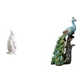 thumbnail image 1 of Escultura de pingüino,Escultura de pingüino,decoración nórdica para el hogar,Figura de escritorio,Estatua de pavo real en estante,escritorio,decoración del hogar,Figuras decorativas, 1 of 8