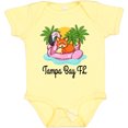 thumbnail image 3 of Inktastic Tampa Bay Florida Flamingo Girls Baby Bodysuit, 3 of 5