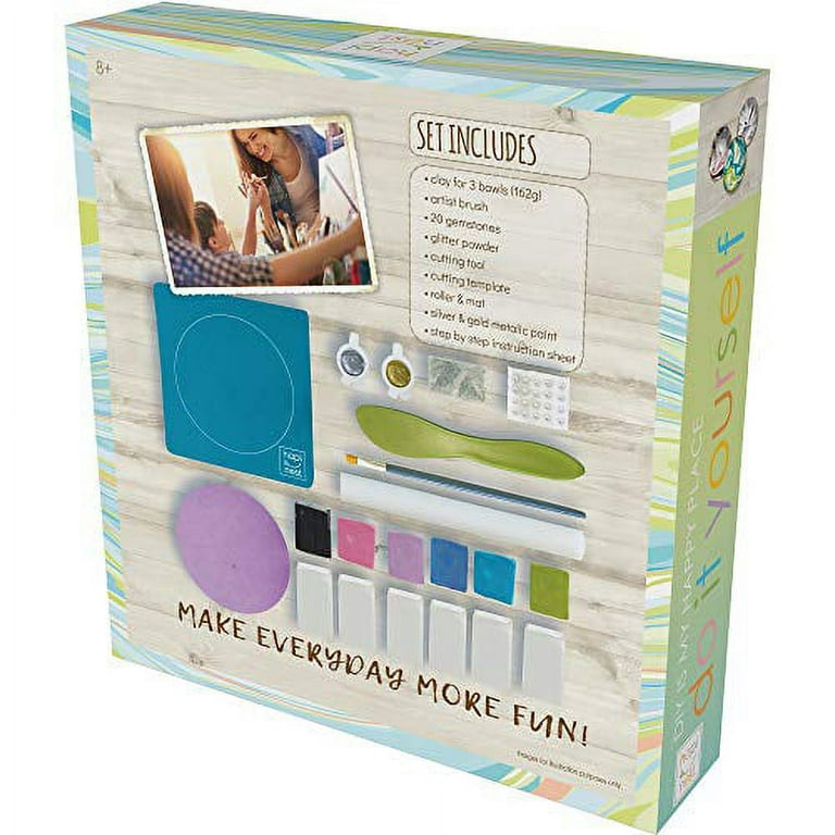 Hapinest Make Your Own Clay Luminaries Arts and Crafts Kit Gifts for Kids Girls and Boys Teens Ages 6 7 8 9 10 11 12 Years OL