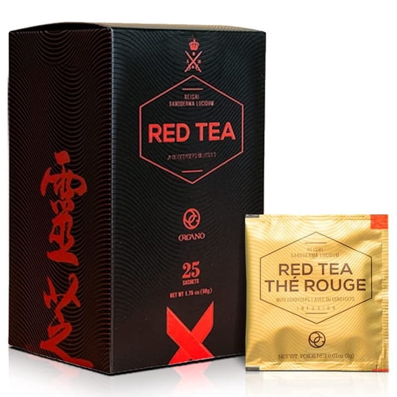 ORGANO Red Tea with Cordyceps and Ganoderma lucidum (25 sachets) C101