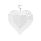 thumbnail image 1 of Campana de sublimación de aluminio en blanco de doble cara circular para jardín Corazón, 1 of 7
