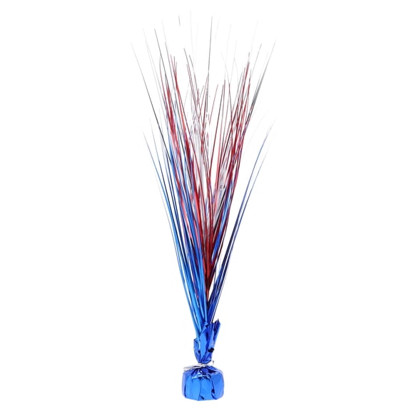 Foil Spray Centerpiece Decoration, Red/White/Blue, 17.75", Patriotic by Way To Celebrate